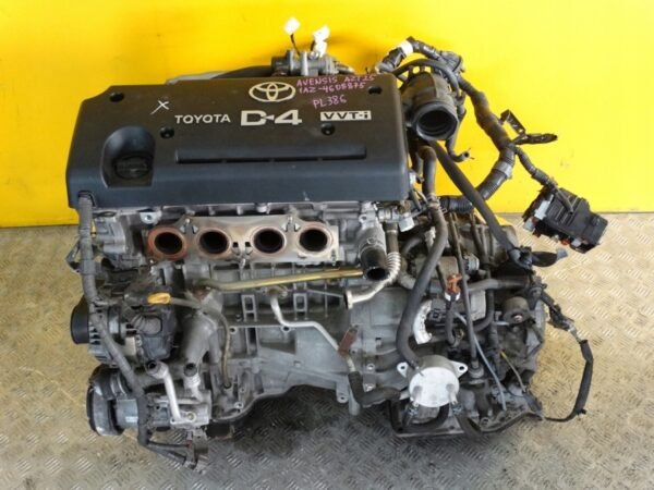 TOYOTA AVENSIS T25 2003- COMPLETE ENGINE 2.0 1AZ D4