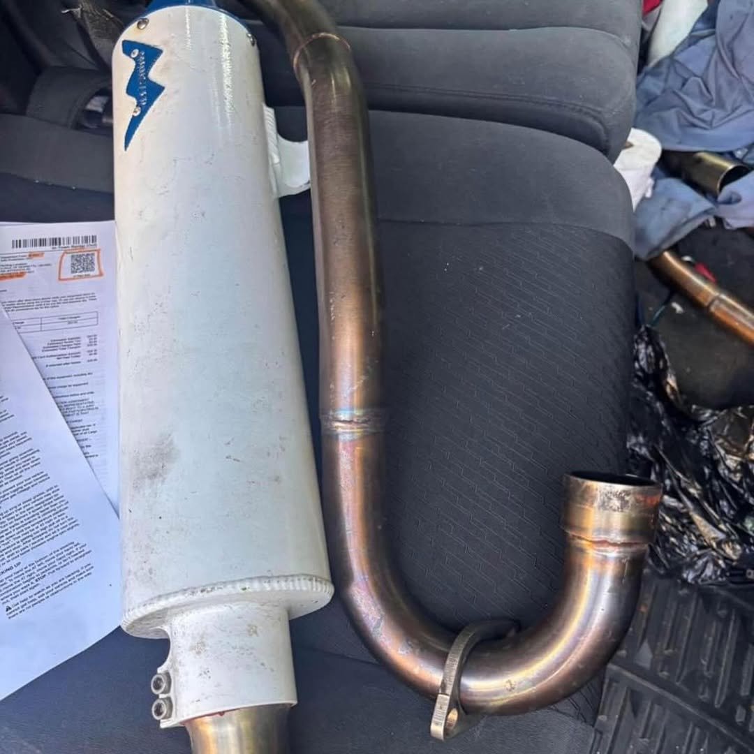 Yamaha Raptor 700 Monster Exhaust Slip-On - Image 3