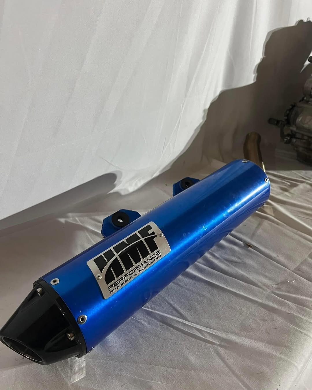 HMF Slip-On Exhaust for Yamaha YFZ 450R - Image 2