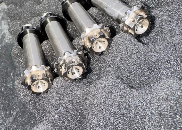 Fox Float 3 Shocks for Yamaha YFZ 450 or Raptor 700 with Eko Titanium Bolts and Fox Pump - Image 4