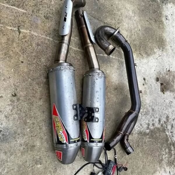 2024 Yamaha Raptor 700R Twin Pro Circuit T6 Exhaust with Power Commander