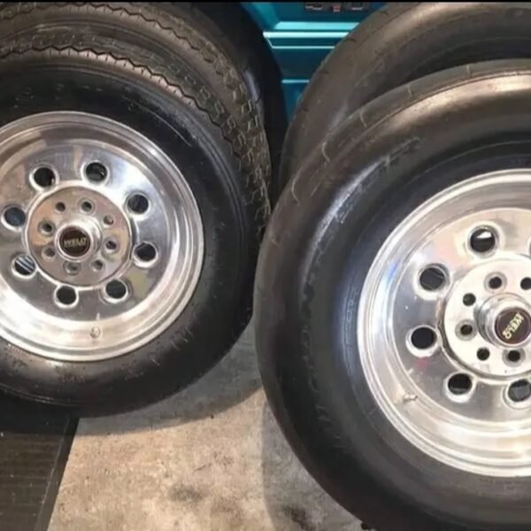 Ford Mustang Weld Rims and Tires Set