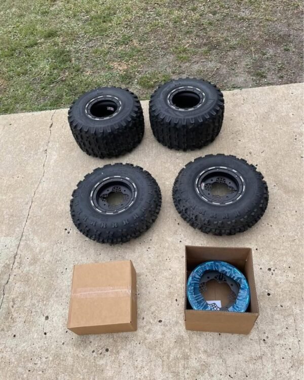 Yamaha YFZ450R DWT Wheels with GBC Tires