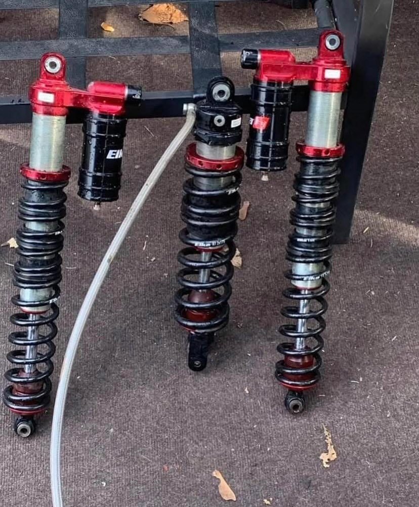 Elka Suspension Shocks for Yamaha YFZ450R - Excellent Condition - Image 2