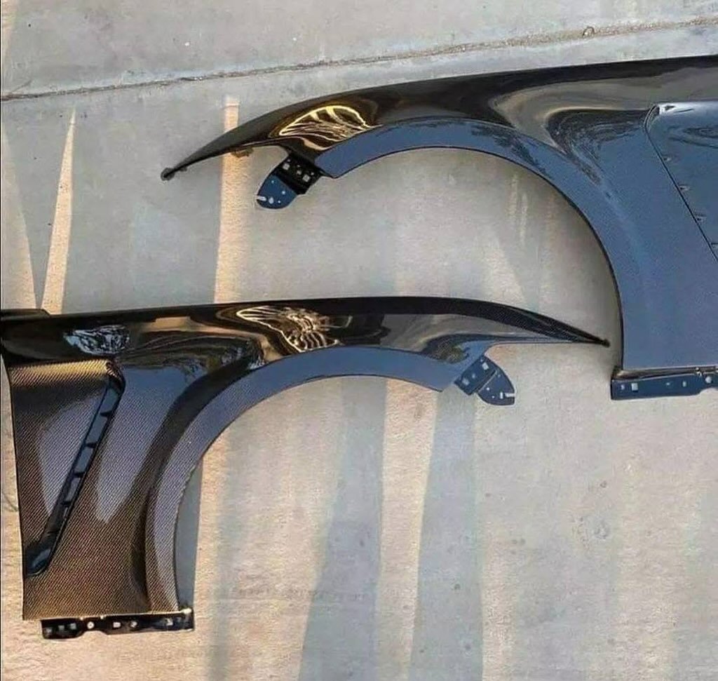 Ford Mustang GT350 Carbon Fiber Fenders 2015-2017 - Image 2