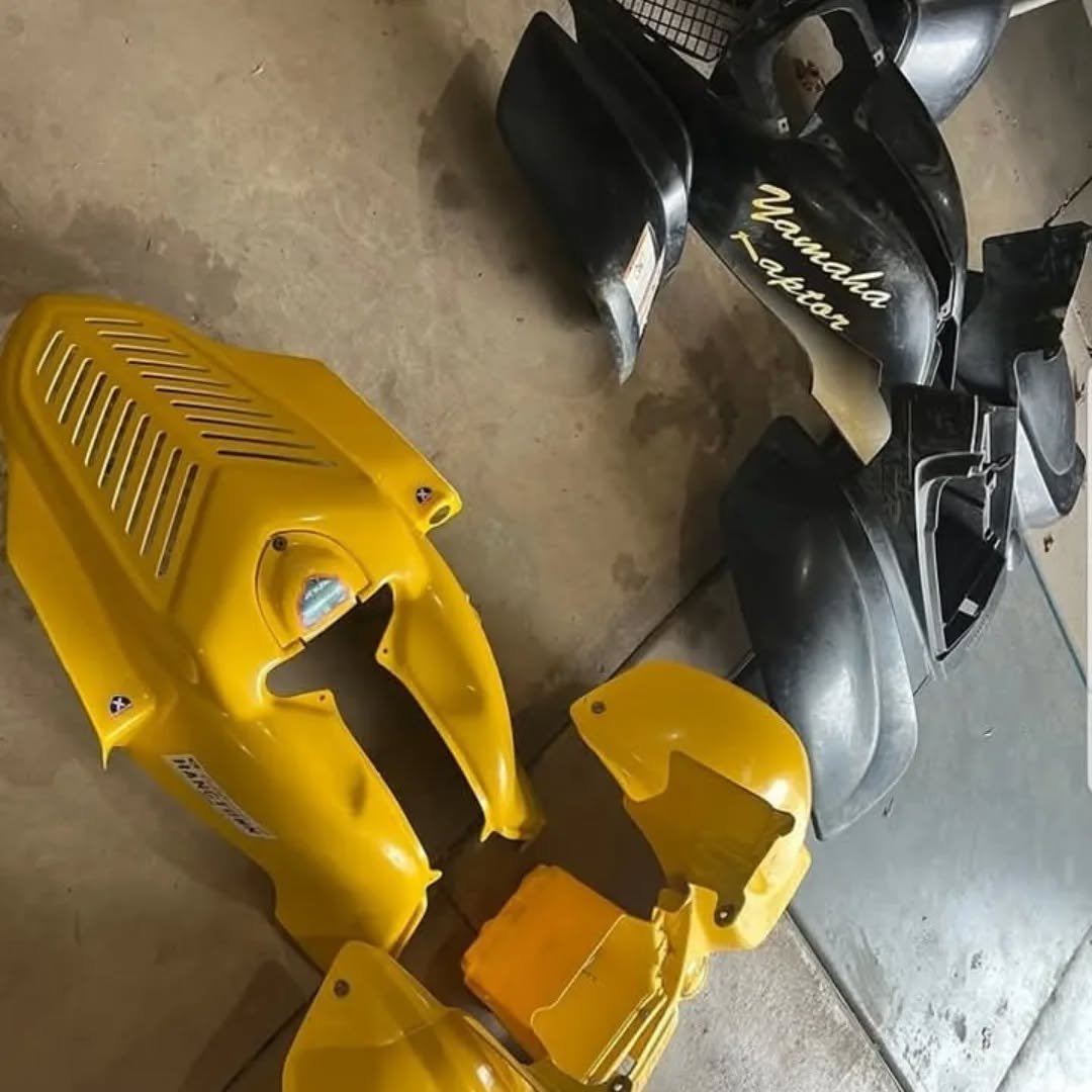 Yamaha Raptor 660 Black Plastic Set