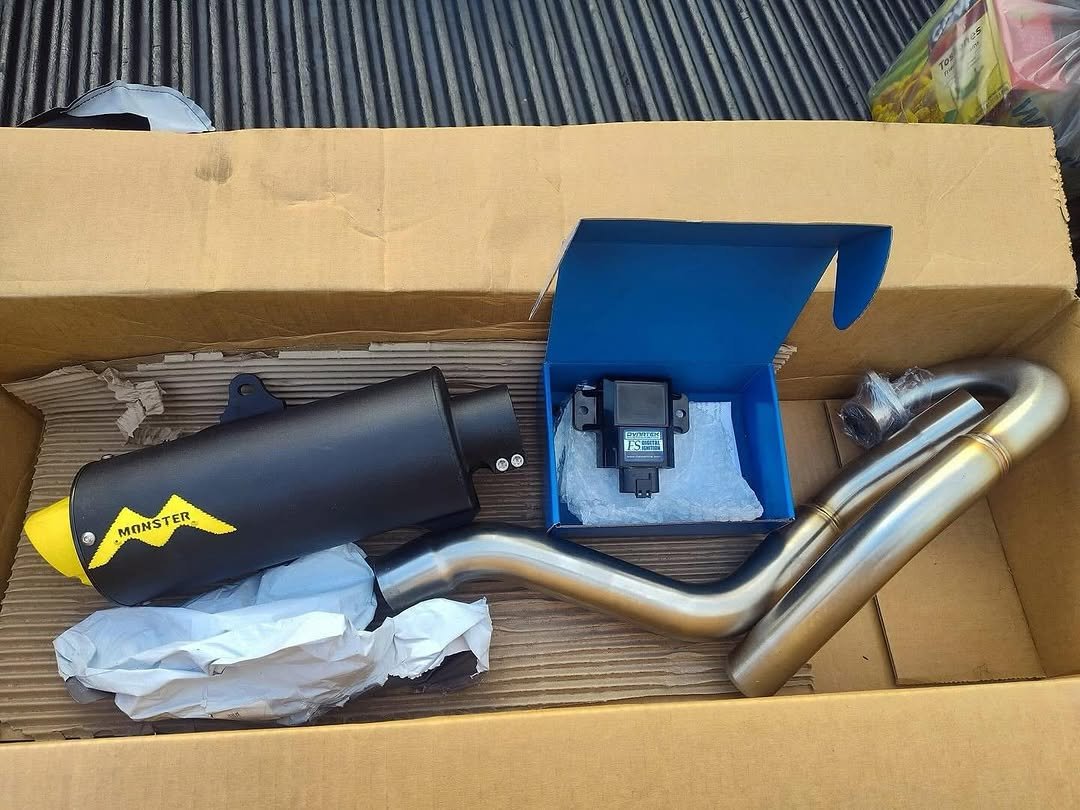 Monster Exhaust for Yamaha Raptor 700 and YFZ450R