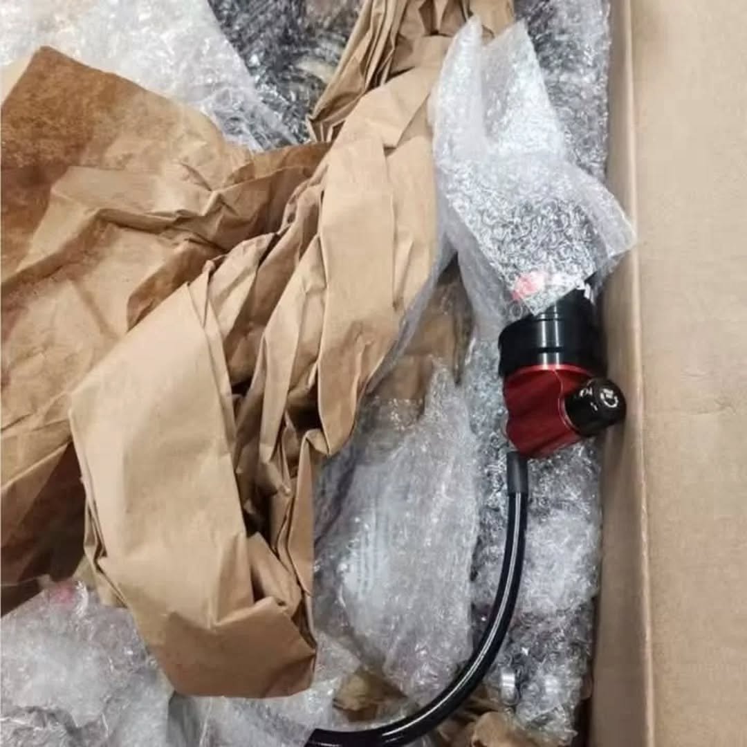 Lonestar Racing +3 Elka Long Travel Suspension Kit DC-4 Legacy with Matching Steering Stem - Candy Apple Red - Image 4