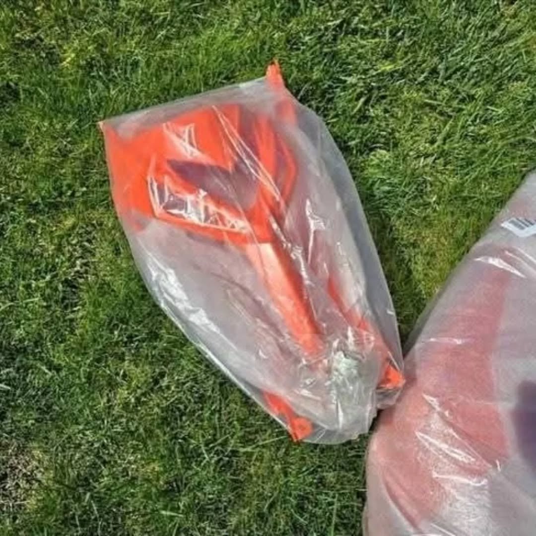 Yamaha Raptor 700 Full Set Orange Fenders with Graphics (2013-2023)