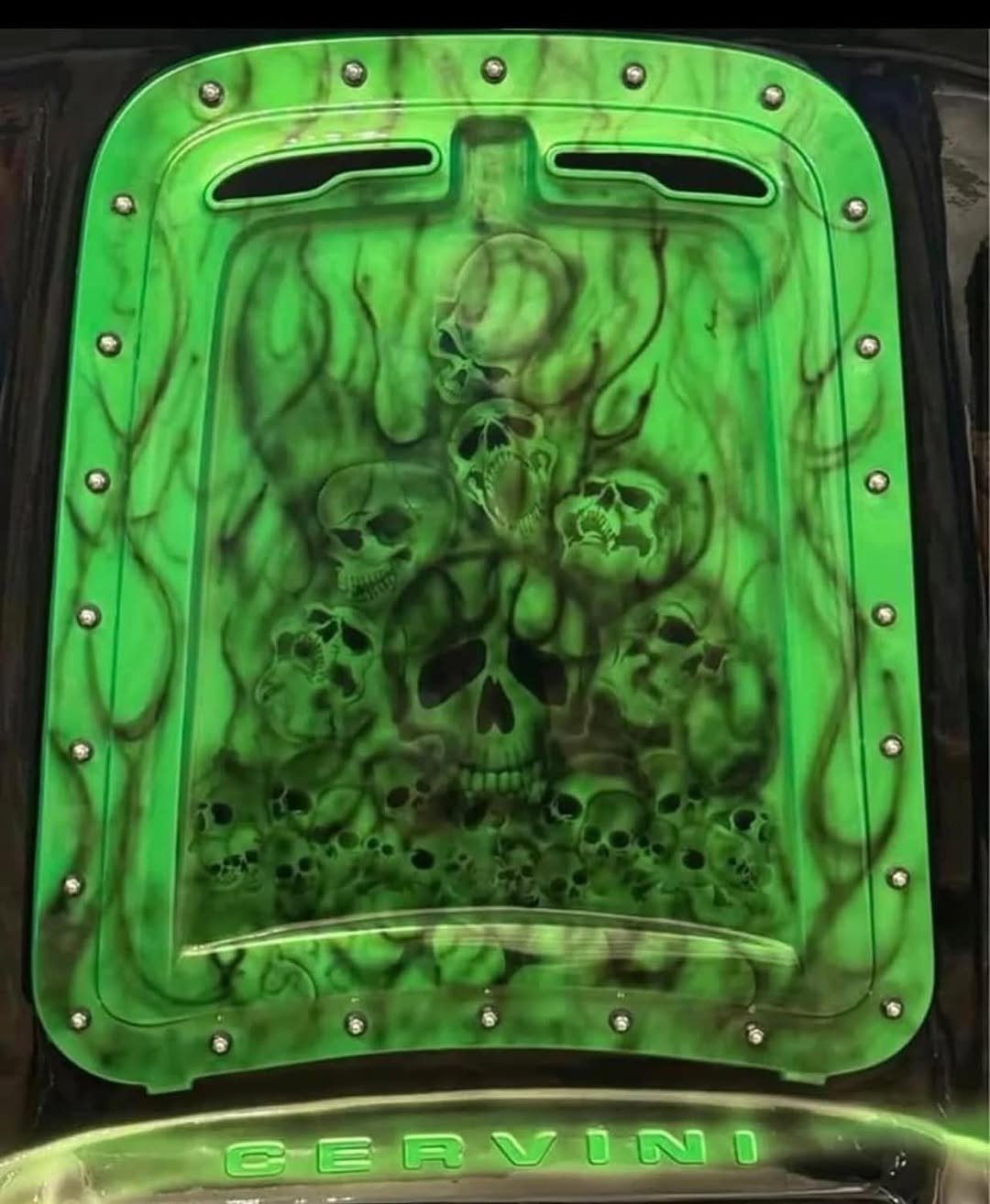 2015-2017 Ford Mustang GT Cervini GT500 Style Hood