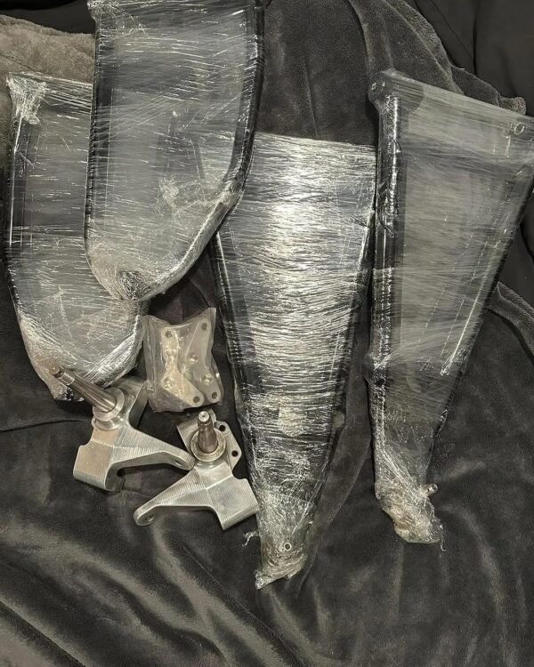 LSR DC4 Pro MX A-Arms and LTR Geometry Spindles Kit for Yamaha YFZ450R