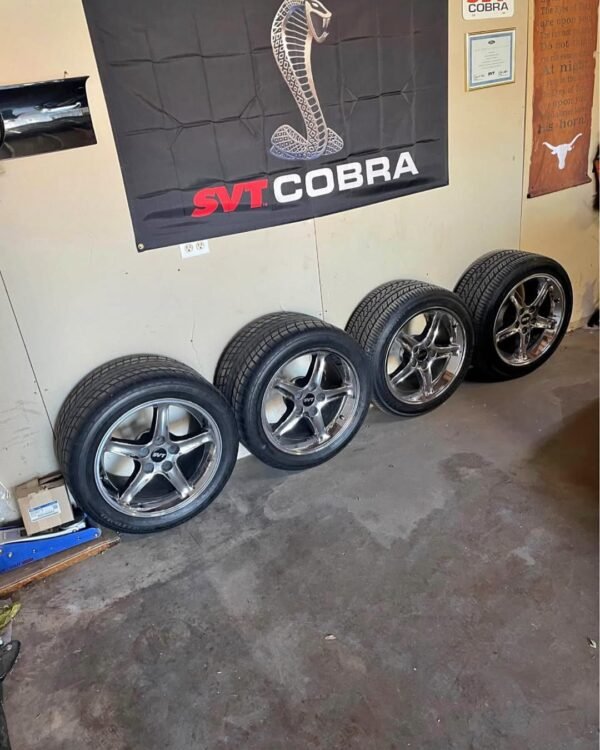 1994-2004 Ford Mustang Cobra Rims and Tires Set