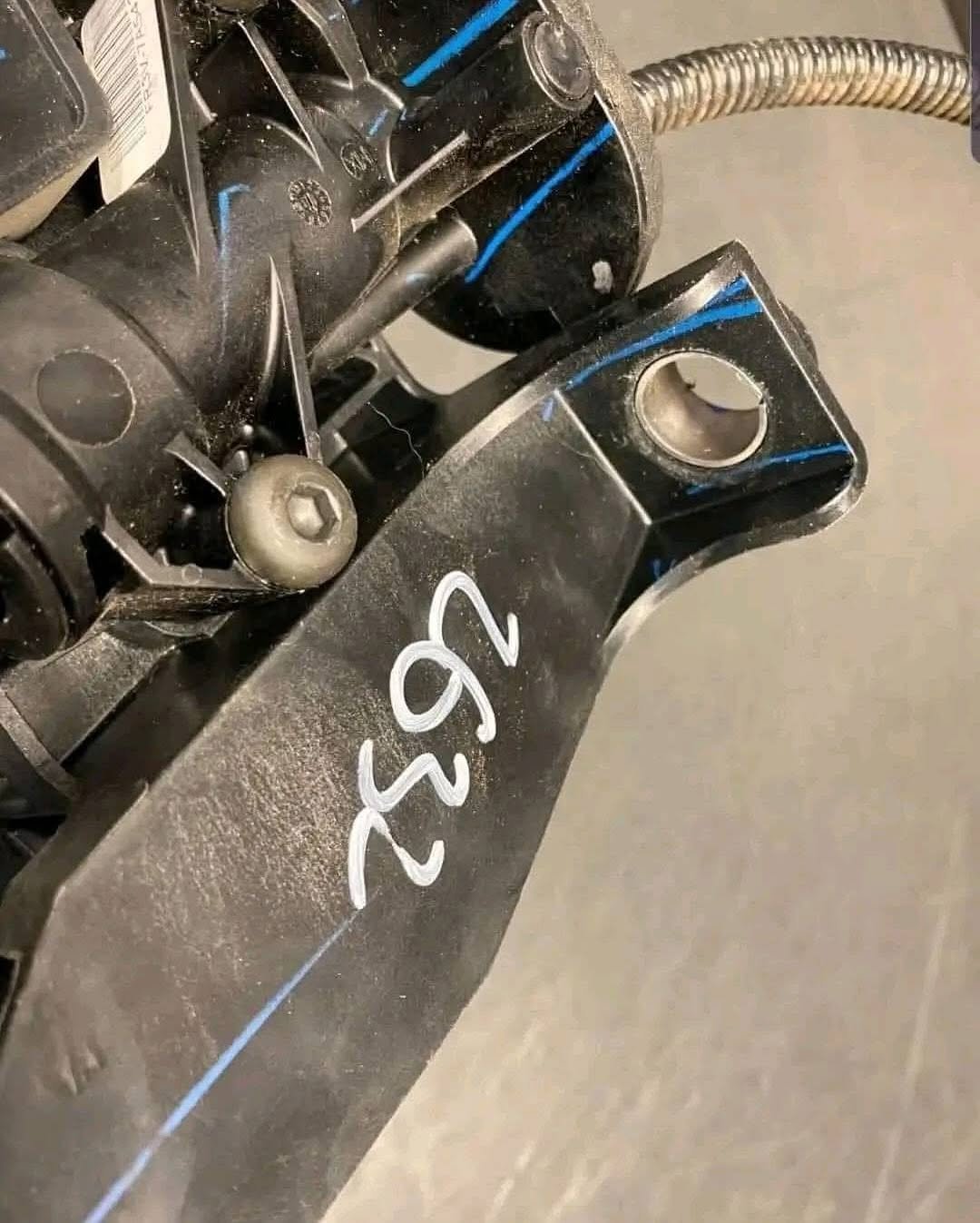 2016 Ford Mustang GT350 OEM Clutch Brake Pedal Assembly - Image 2