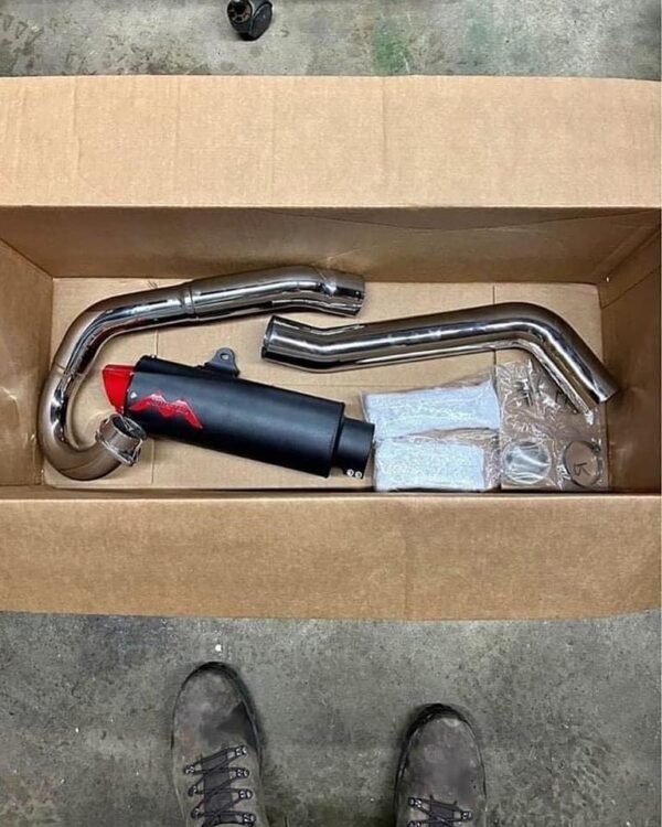 Monster Exhaust System for Yamaha YFZ450 and Raptor