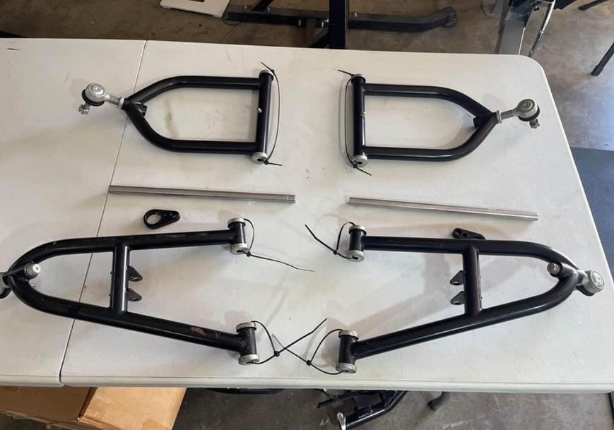 Lonestar Racing Plus 2 Plus 1 A-Arms with Tie Rods for Yamaha Raptor 700R