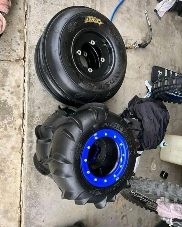 Yamaha Raptor Rims and Tires Set