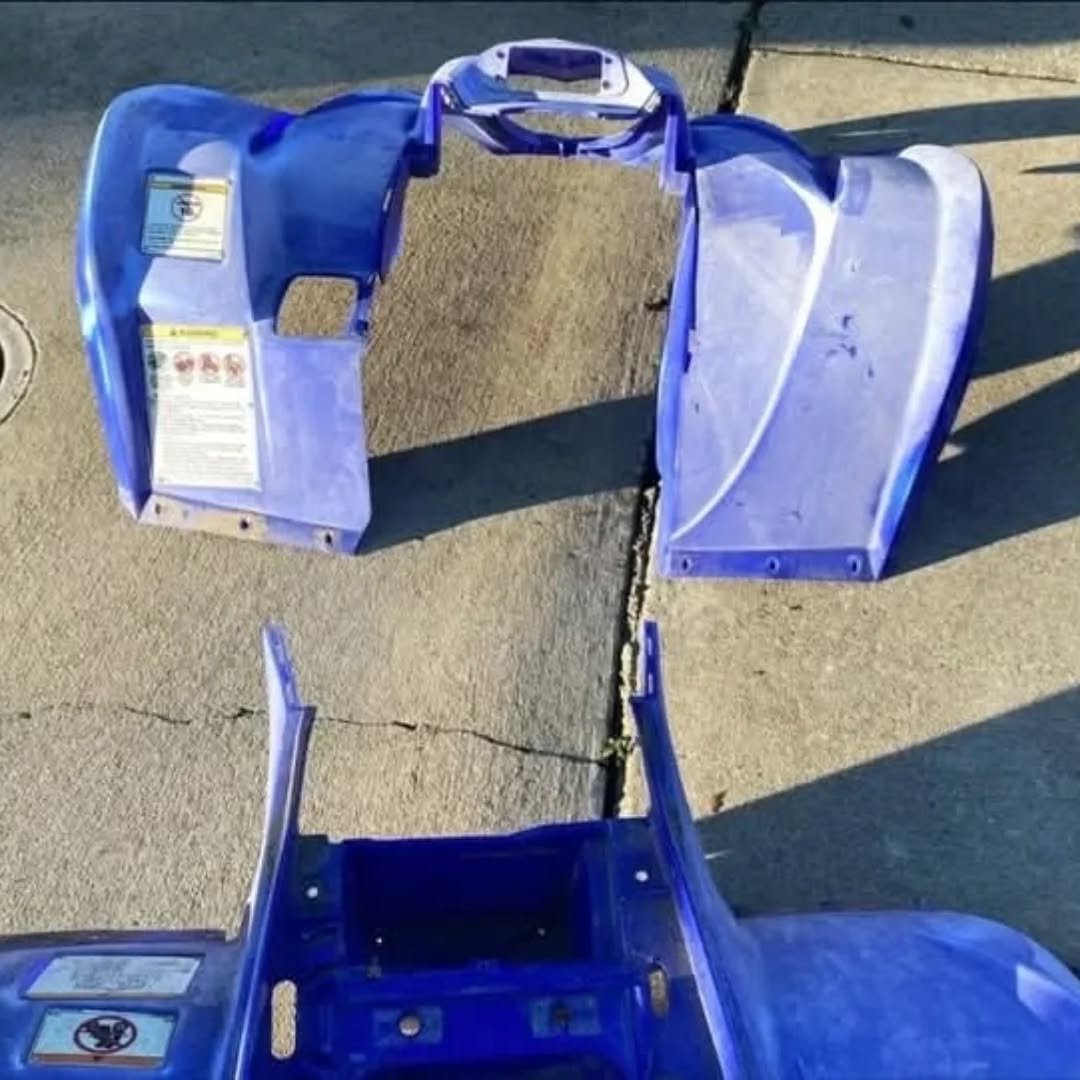 Used Front and Rear Plastics for 2006-2010 Yamaha Wolverine 450 - Image 3