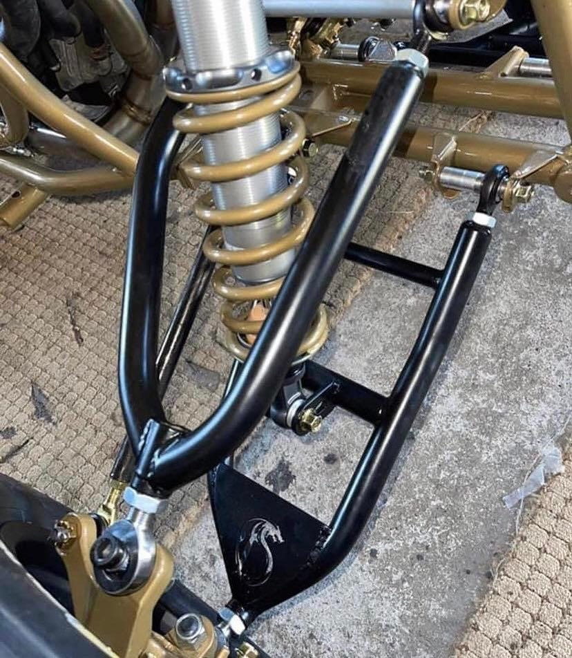 Dragon Speed +2 Inch Wider A-Arms for Yamaha Raptor 700 and YFZ450 - Image 4