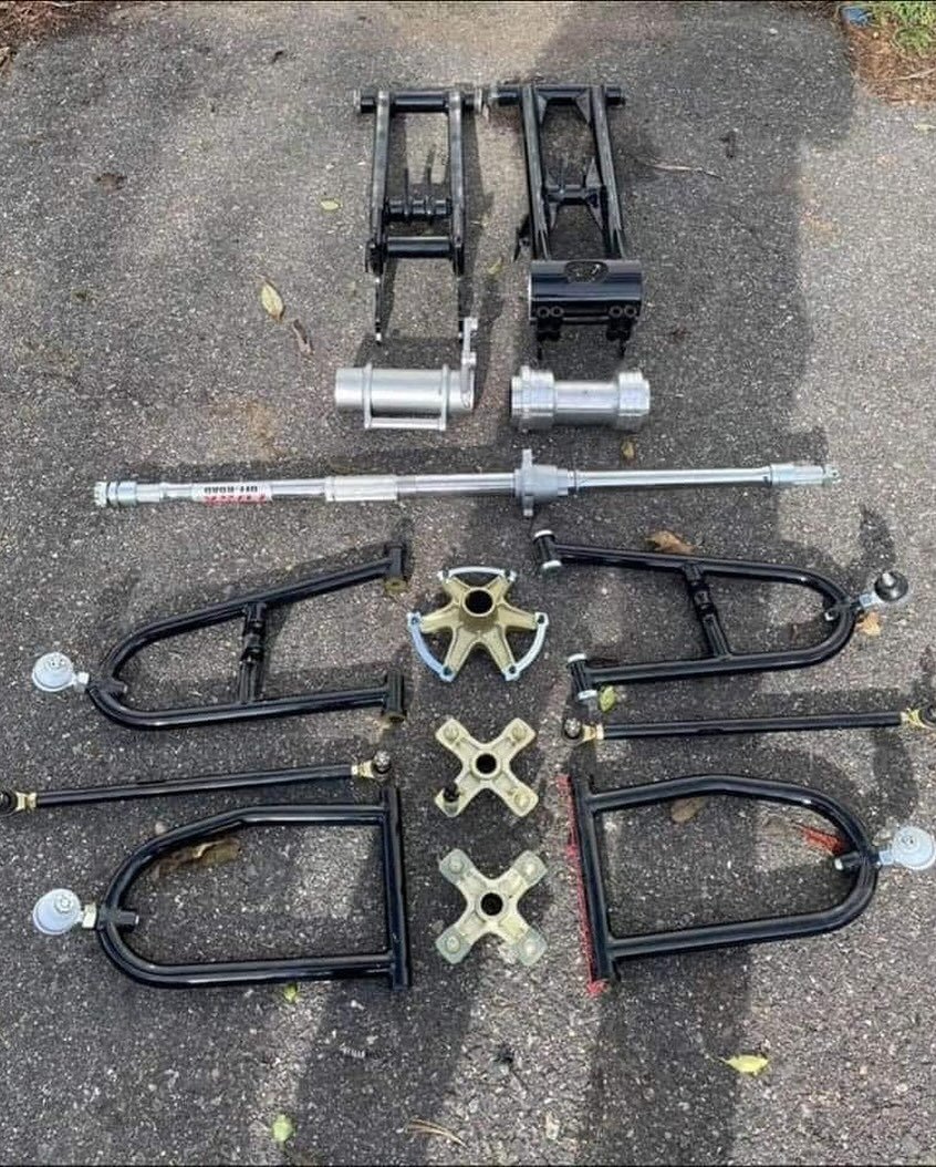 Yamaha YFZ 450 Limited Edition Yellow Front Shocks - Image 3