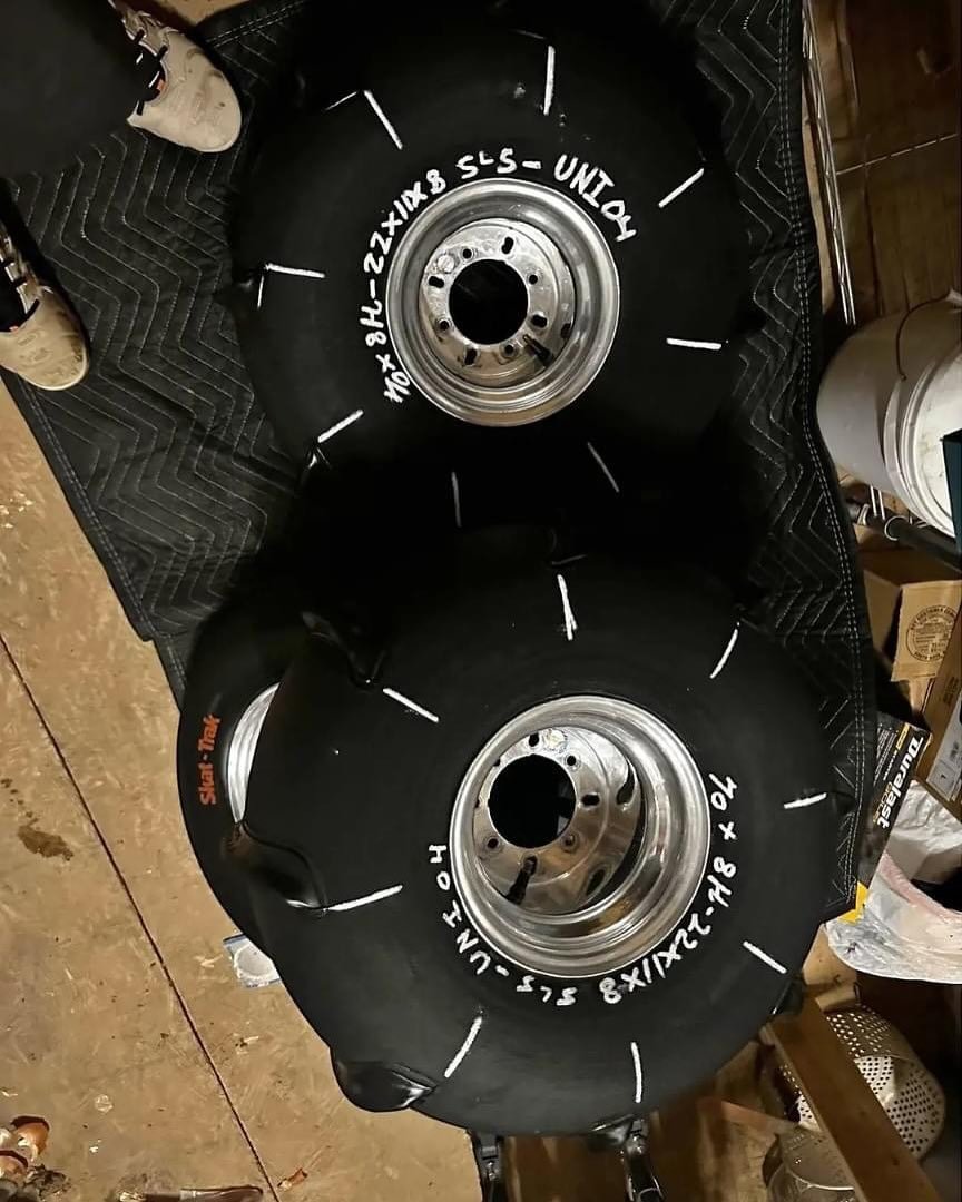 Yamaha YFZ 450 Mohawk Paddle Tires and Fronts Set - Image 3