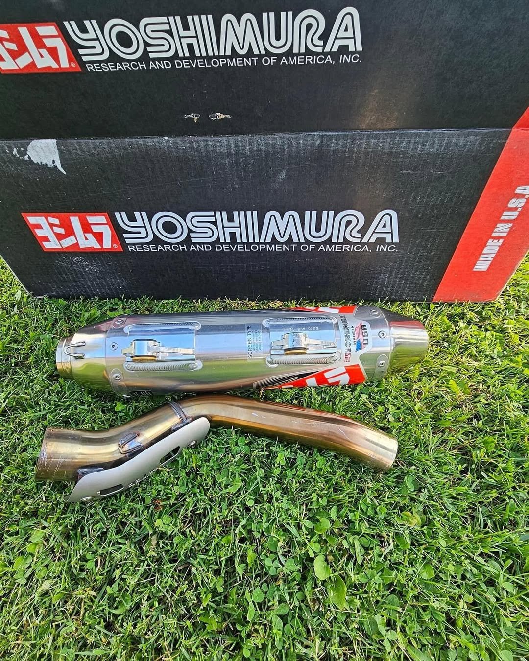 Yoshimura RS2 Slip-On Exhaust for Yamaha YFZ450X/R EFI - Image 2