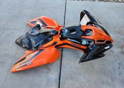 Yamaha Raptor 250 SE Plastics Kit