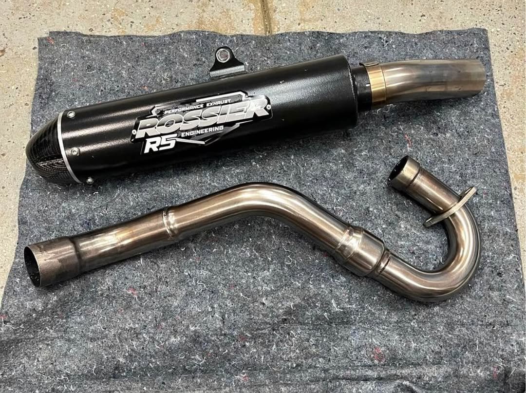 Yamaha YFZ450R Rossier Exhaust - Image 2
