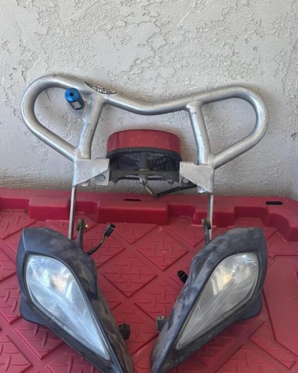 2004-2008 Yamaha YFZ 450 Headlights and Pro Armor Grab Bar with Taillight Bundle