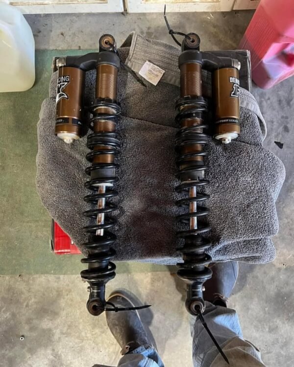 DeRisi/Fox Dual Rate Springers Long Travel Shocks for Yamaha YFZ450R - 20 Inches