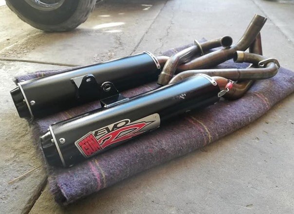 Evol Exhaust System for Yamaha Raptor 700R - Image 2