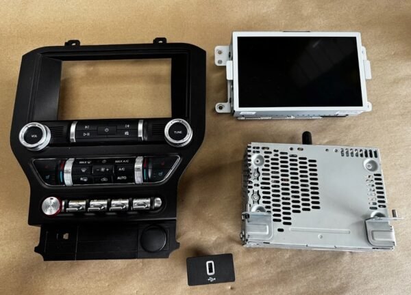 2019 Ford Mustang OEM Touch Screen Face Plate Radio Module USB