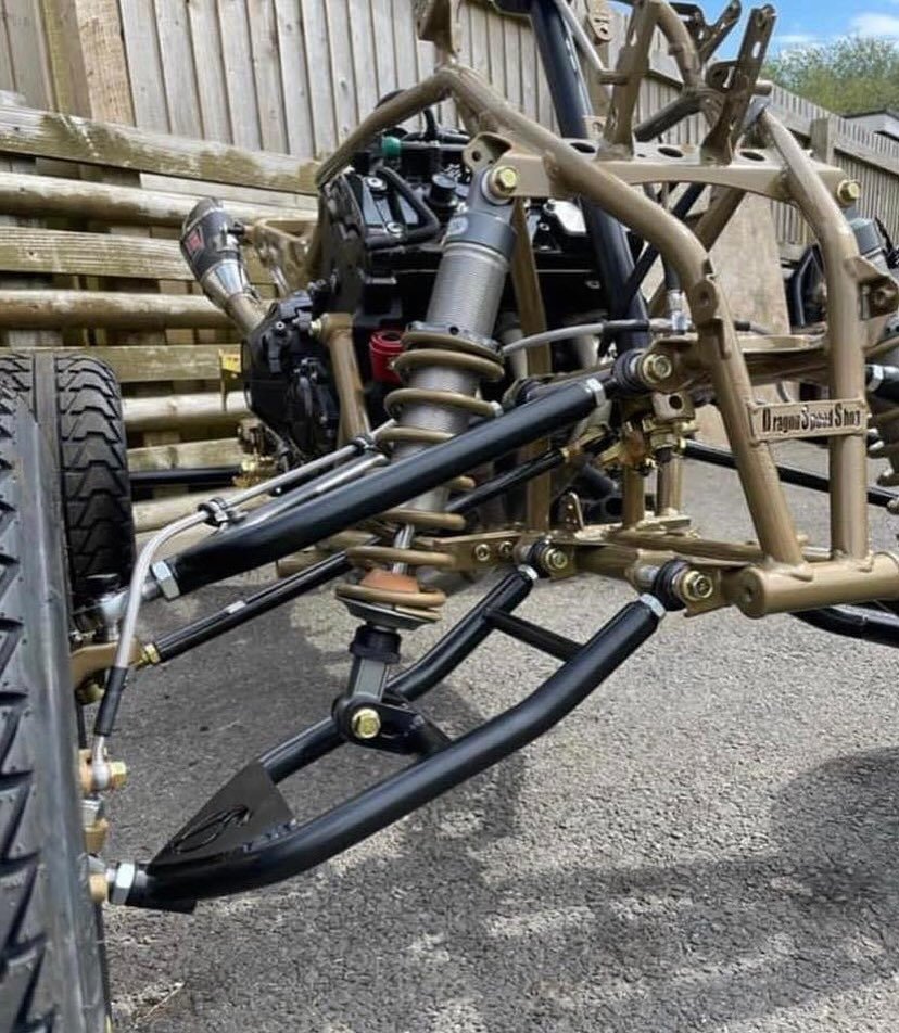 Dragon Speed +2 Inch Wider A-Arms for Yamaha Raptor 700 and YFZ450 - Image 3