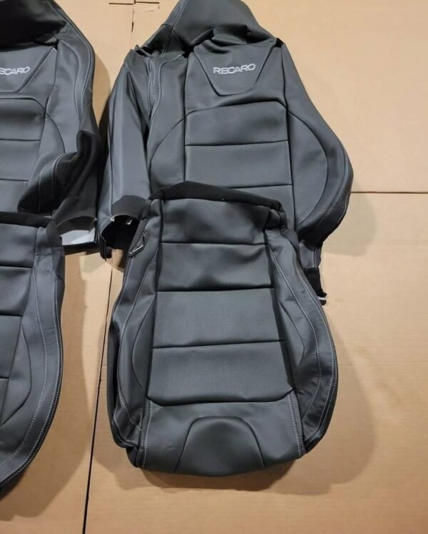 RECARO Leather Seats for 2015-2022 Ford Mustang GT - Black