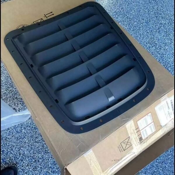 Ford Mustang GT500 Style Hood - 2015-2017 Shadow Black