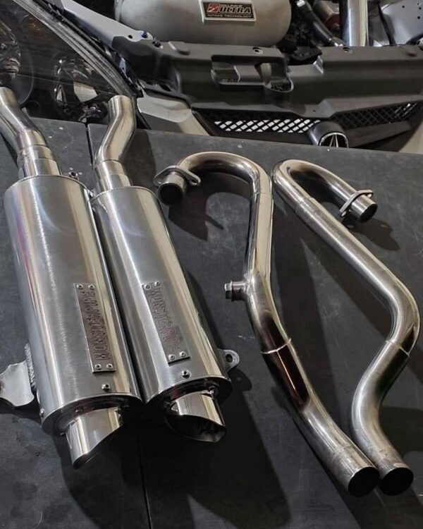 Yamaha Raptor 700R Dual Monster Exhaust System