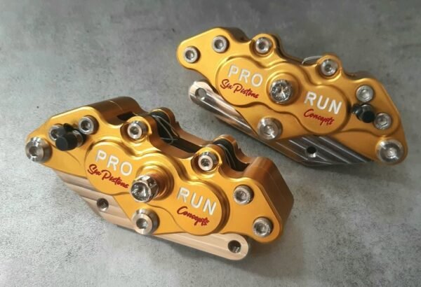 PRO RUN Concepts 6-Piston Front Brake Calipers for Yamaha Raptor 700