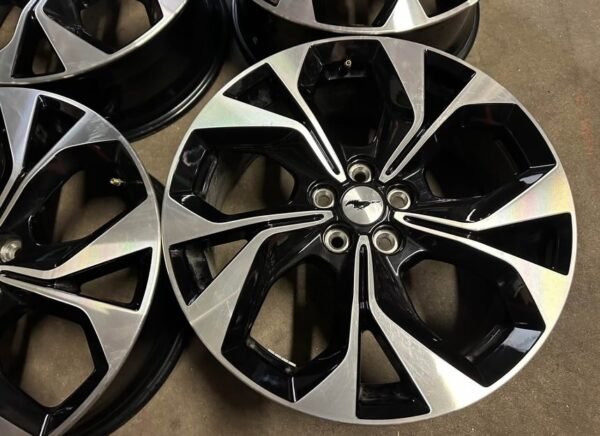 Ford Mustang Mach-E OEM 19" Factory Wheels Black Machined