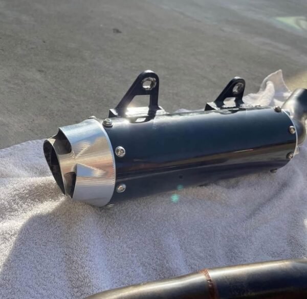 Dasa Shorty Exhaust for Yamaha YFZ 450 - Older Model