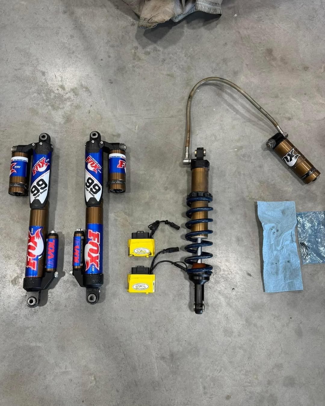 Vortex Shocks for Yamaha Raptor 700