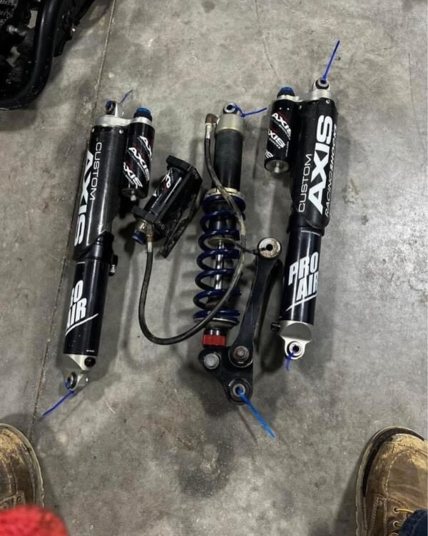 Custom Axis Shocks Set for Yamaha Raptor 700R - Pro Air Fronts and Springer Rear
