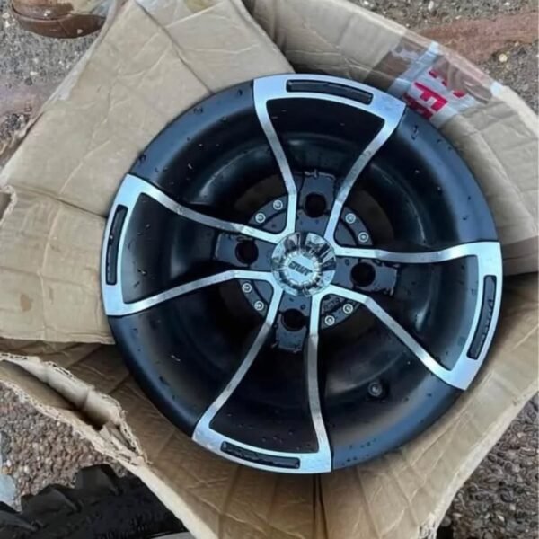 Yamaha Raptor Alloy Wheels with Off-Road Tires