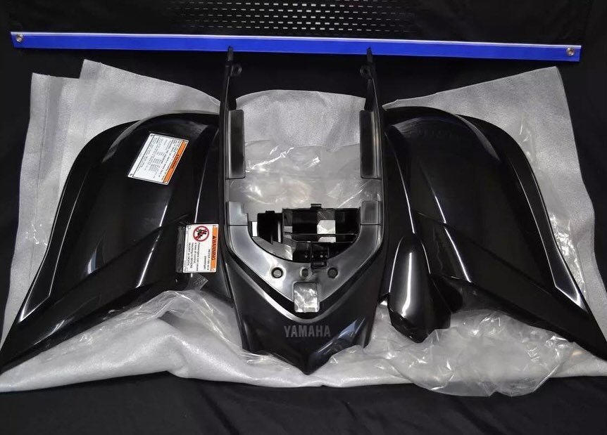 Genuine Yamaha Raptor 700 Fenders Set (2006-2023) - Black/Green - Image 6