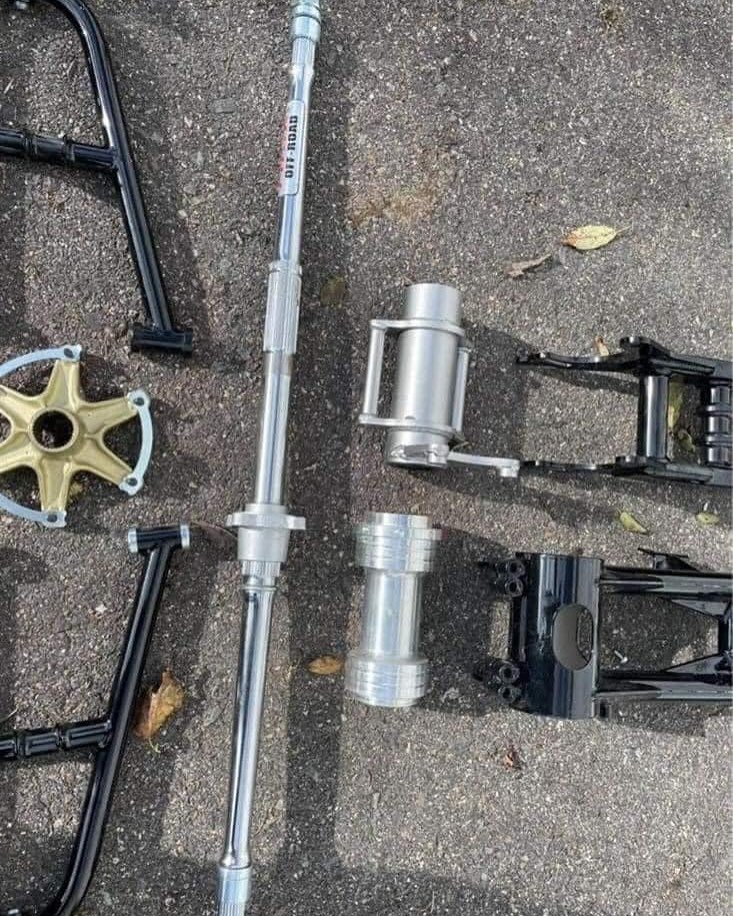 Yamaha YFZ 450 Limited Edition Yellow Front Shocks - Image 6