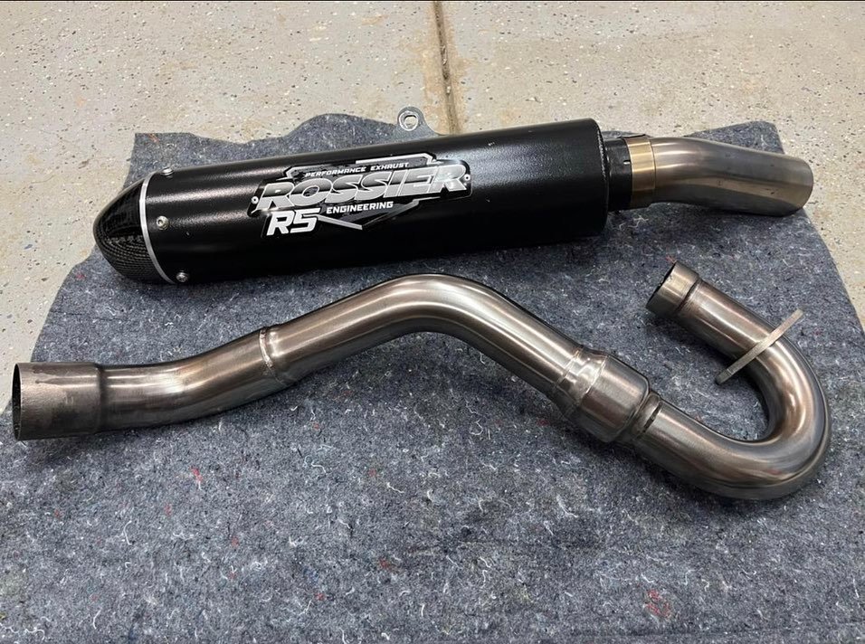 Yamaha YFZ450R Rossier Exhaust
