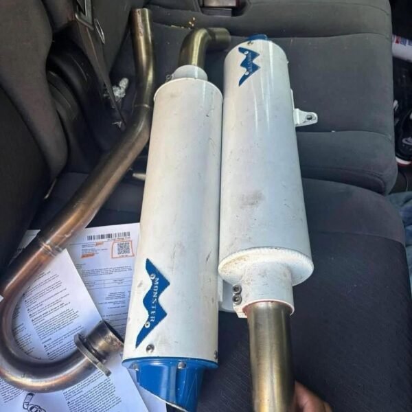Monster Exhaust System for Yamaha YFZ and Raptor