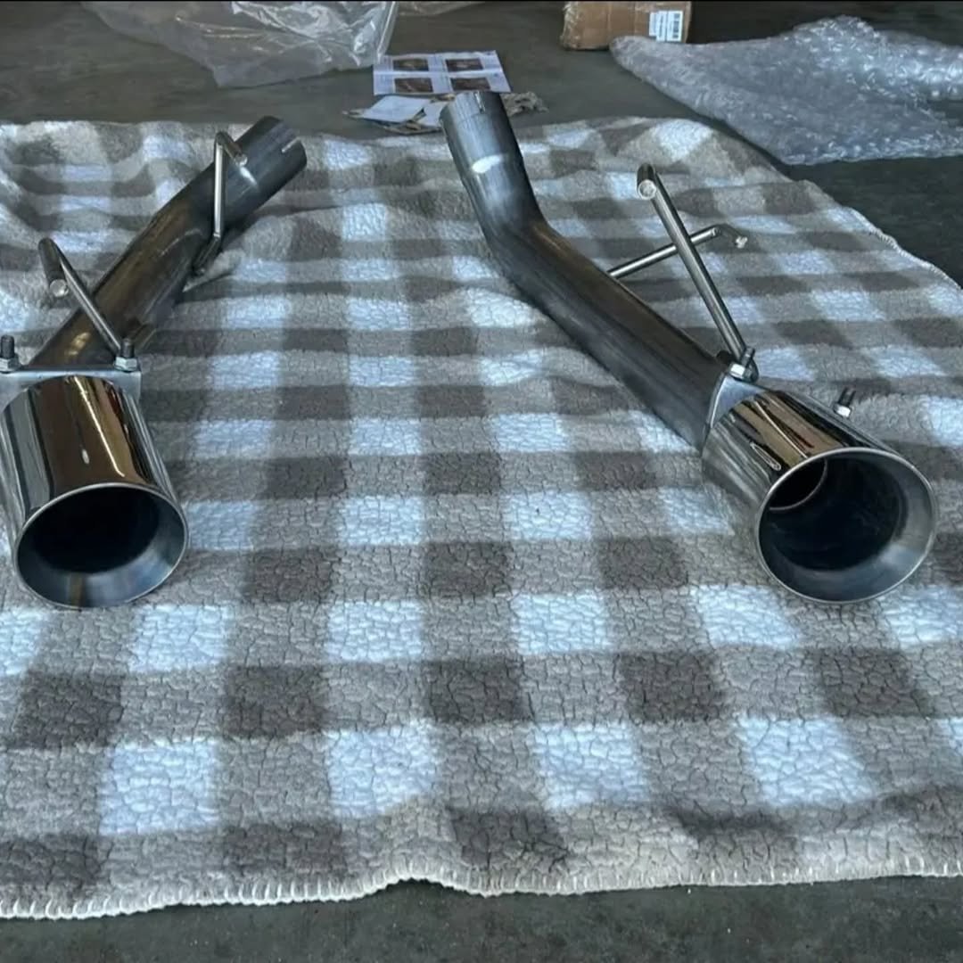 Ford Mustang GT Axle Back Exhaust Muffler Delete 05-09 - Image 3