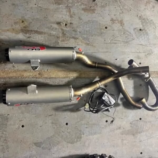 2024 Yamaha Raptor 700 Twin Big Gun Evo R Exhaust System with Commander