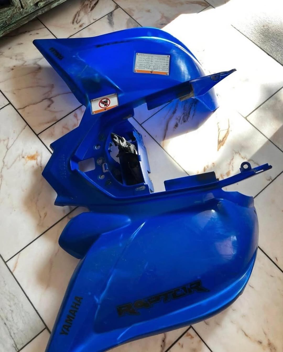 Yamaha Raptor 700 Custom Fairings with Screws - Image 2