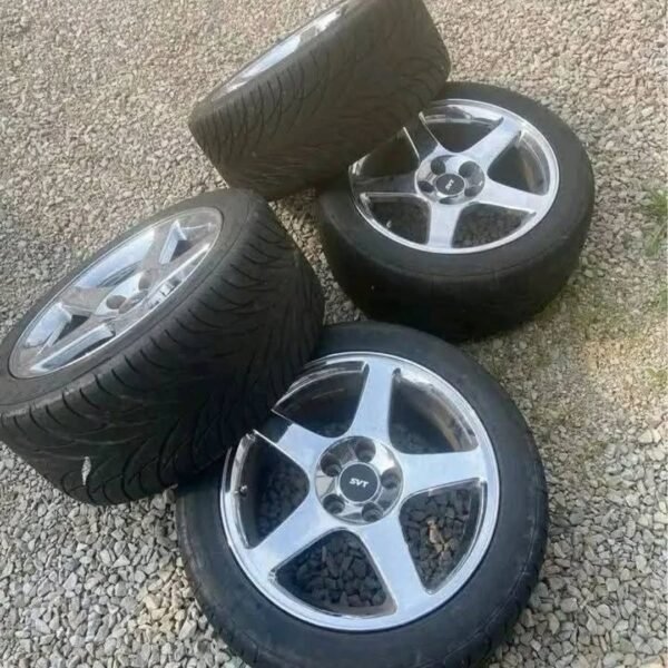 03-04 Ford Mustang Cobra Wheels and Tires Set