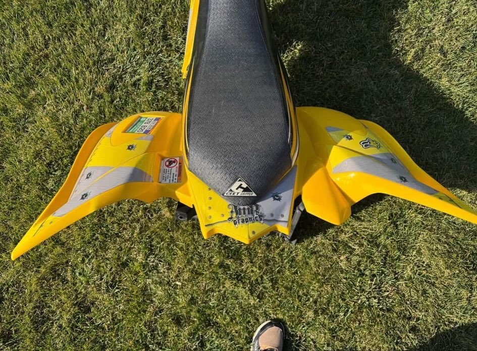 Yamaha Raptor 700 Complete OEM Plastics Kit with Graphic Kit and Seat - Image 5